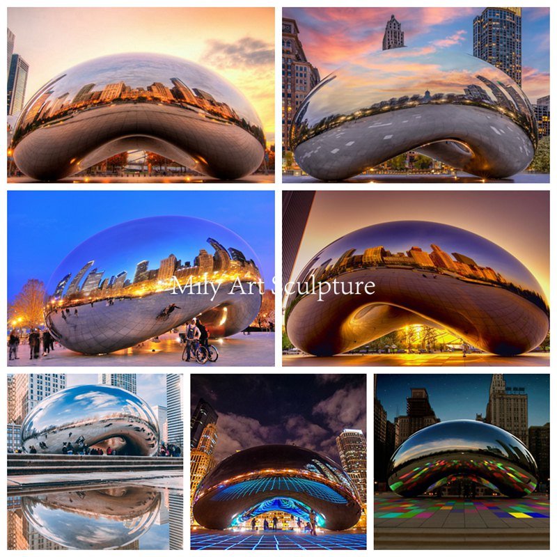 stainless-steel-bean-sculpture