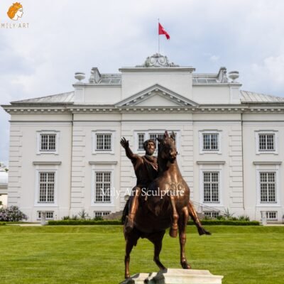 Bronze Equestrian Statue Of Marcus Aurelius