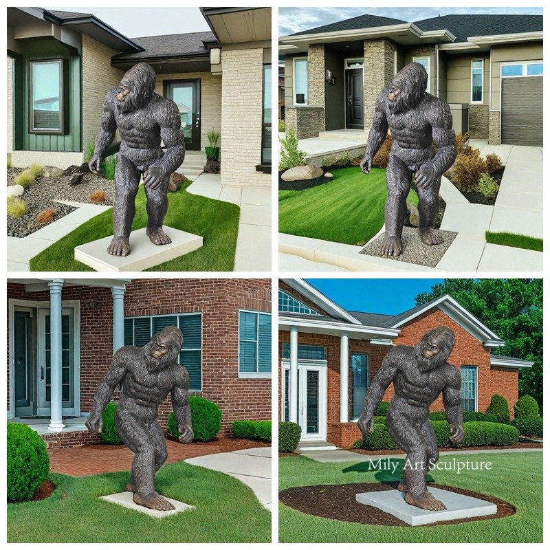 7 Foot Bigfoot Statue Details