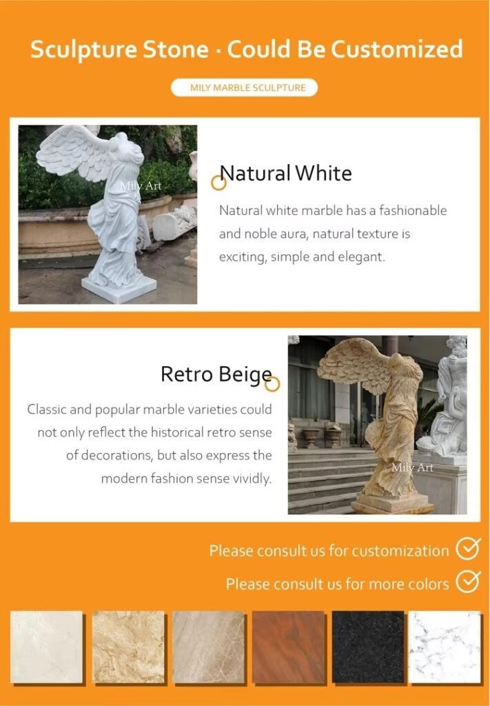 angel sculpture marble