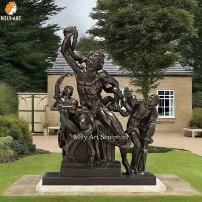 Life Size Outdoor Laocoön and His Sons Bronze Sculpture (1)