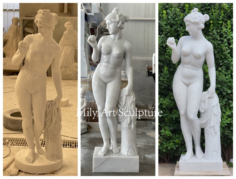 Marble Venus with the Apple Statue from Mily Factory