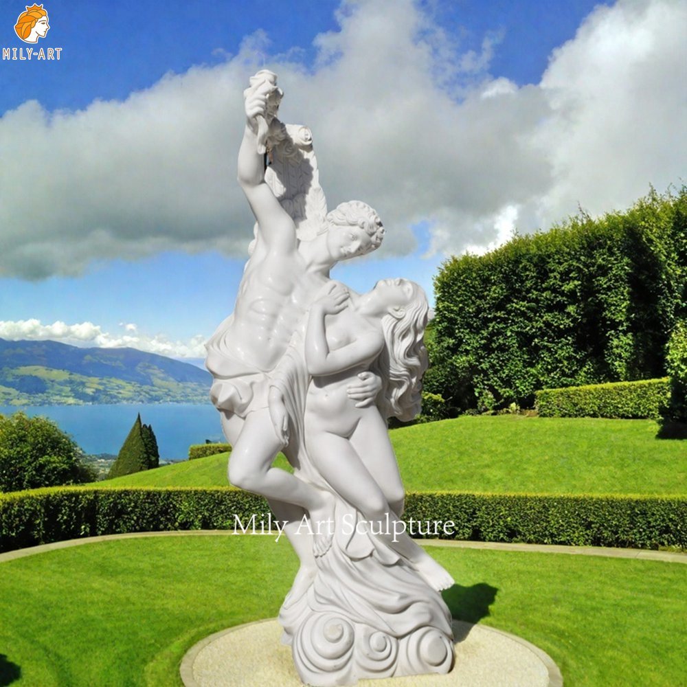 Life Size Apollo And Daphne Marble Statue New Style